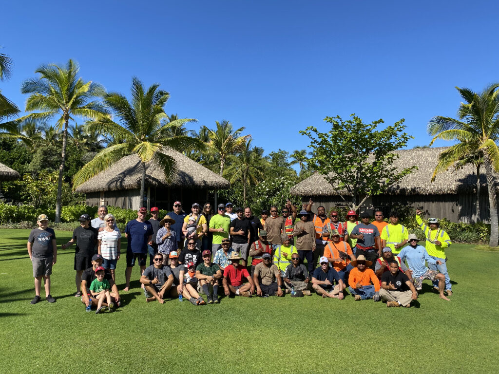 TMG Cleans Up Kona Village Beac