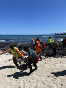 TMG Cleans Up Kona Village Beac