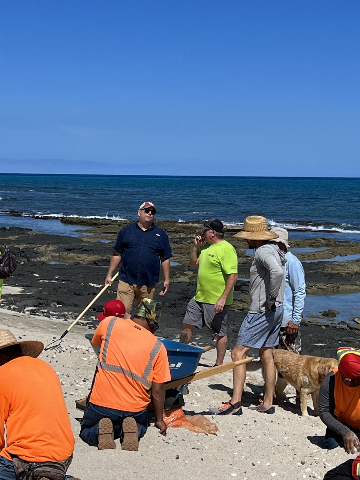 TMG Cleans Up Kona Village Beac