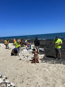 TMG Cleans Up Kona Village Beac